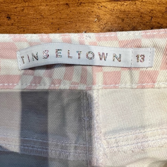 Tilly’s Tinseltown Women’s High Rise 5 Pocket Wide Leg Jean Juniors Size 13 - Picture 7 of 8